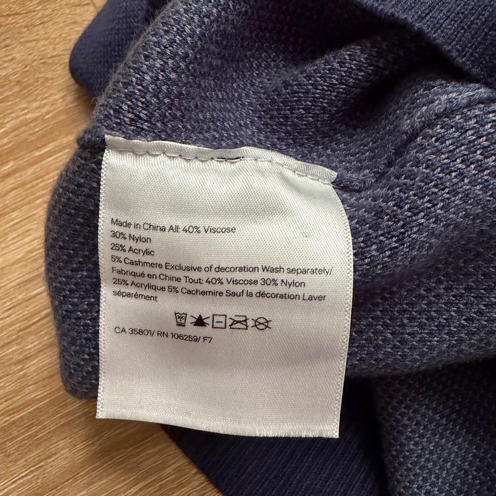 LULULEMON Here for Serenity Sweater Blue Women’s Size Medium - Picture 8 of 8